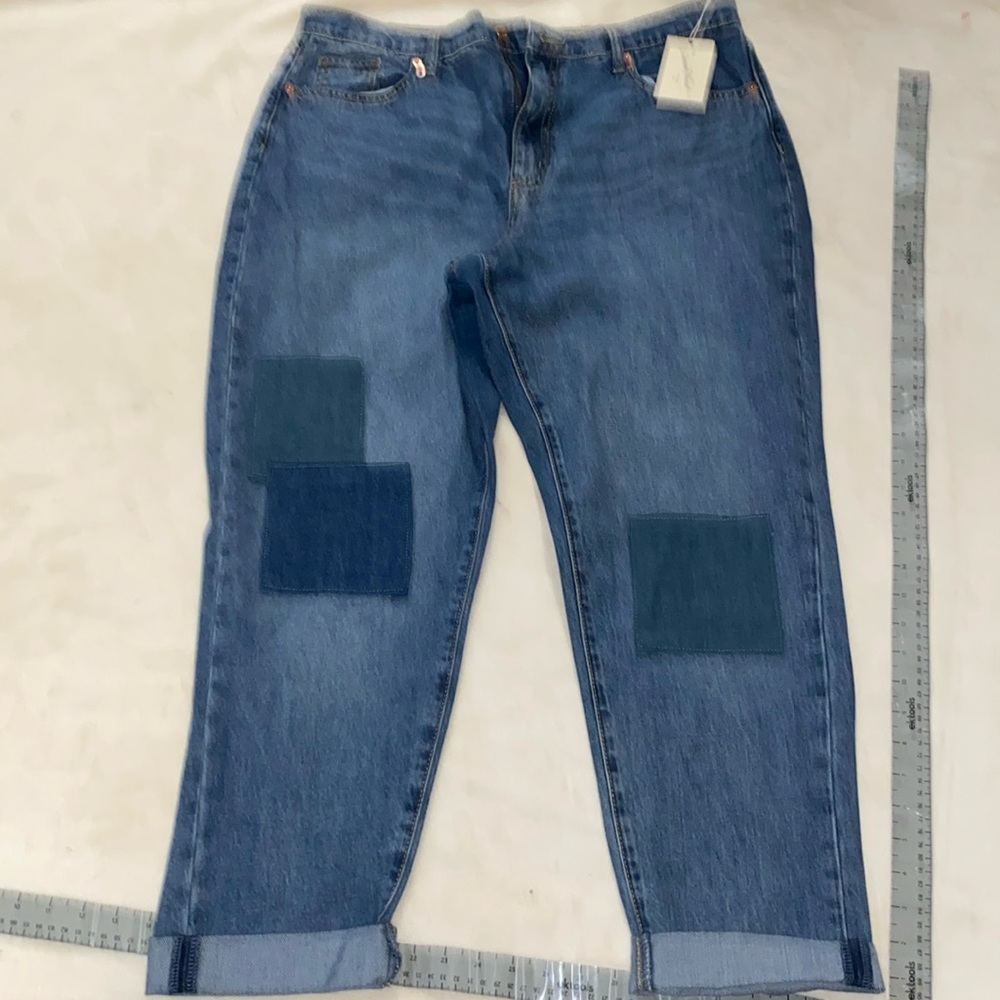 Universal Thread patched jeans  Sz 12
